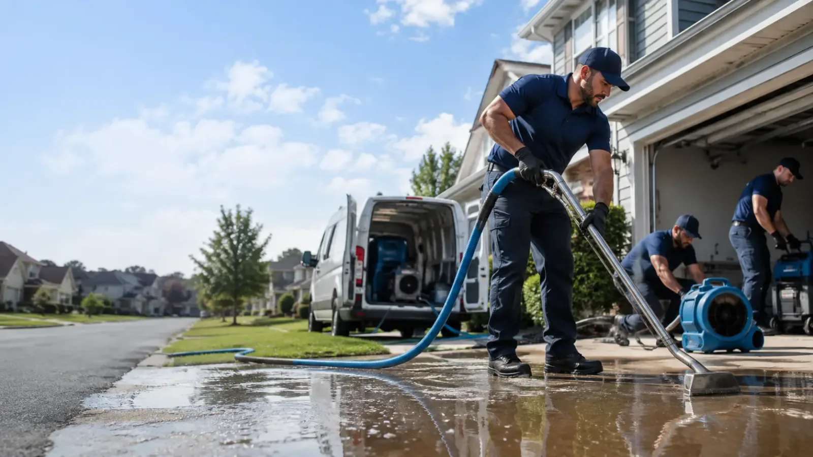Flood Damage Restoration in Saint Clair Shores, MI